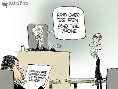 Obama Cartoon U.S. Obamacare 2016