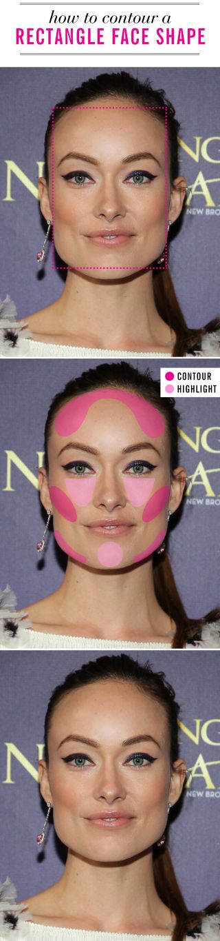 How to Contour an Rectangle Face Shape