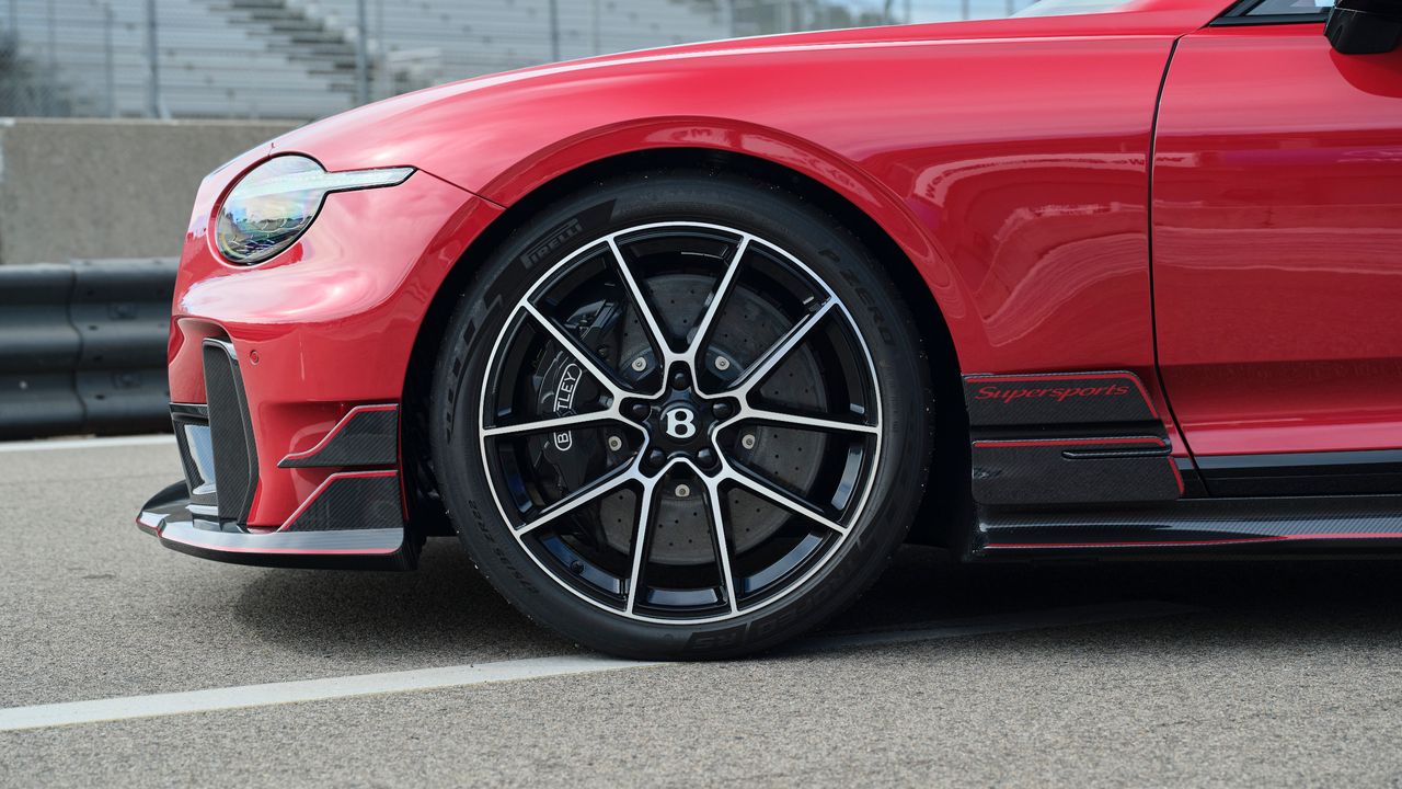 Bentley Supersports exterior styling details