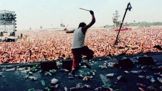 An image from Trainwreck: Woodstock '99 on Netflix
