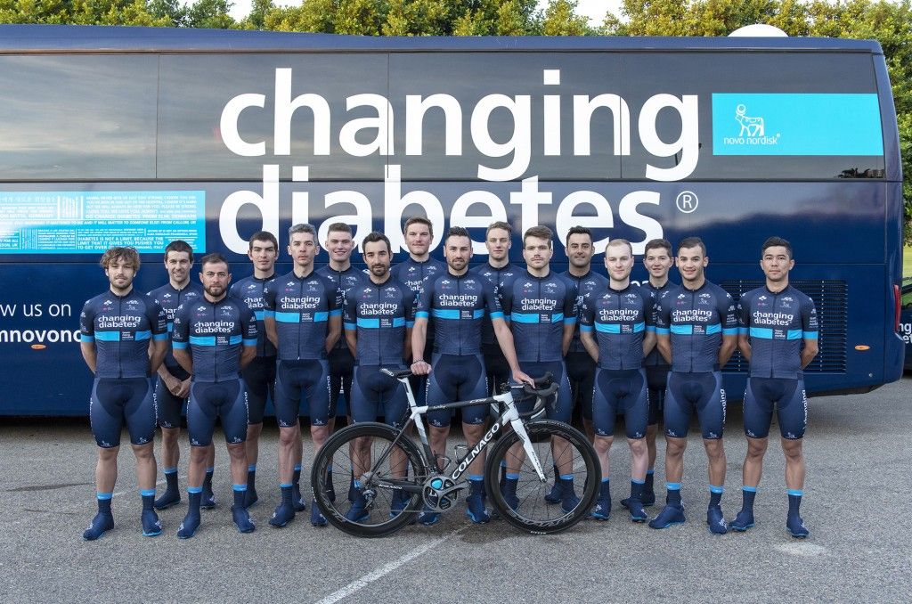 The 2019 Team Novo Nordisk line-up