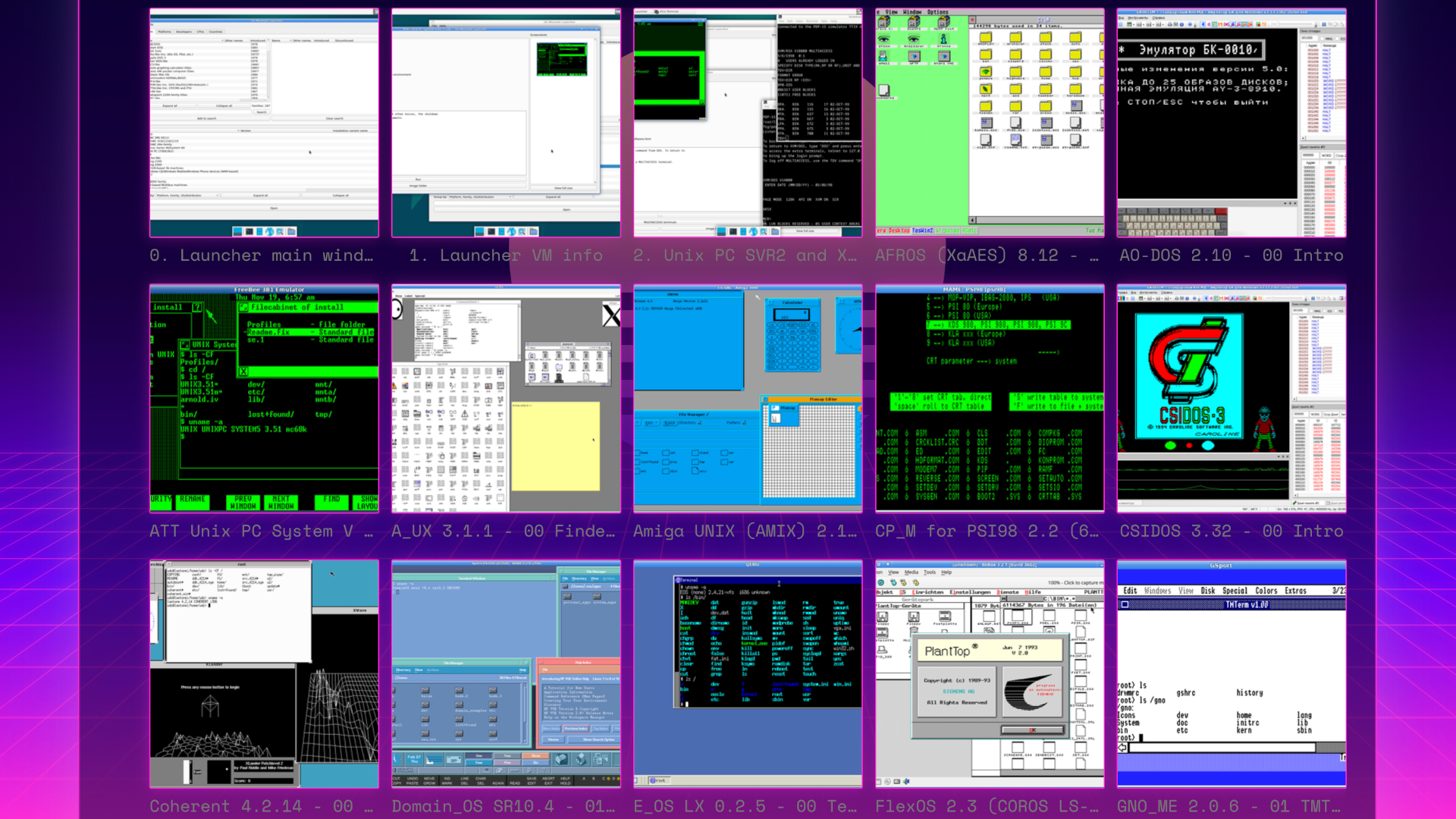 The Virtual OS Museum