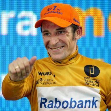 That's tops! Denis Mechov (Rabobank) stays in yellow for another day