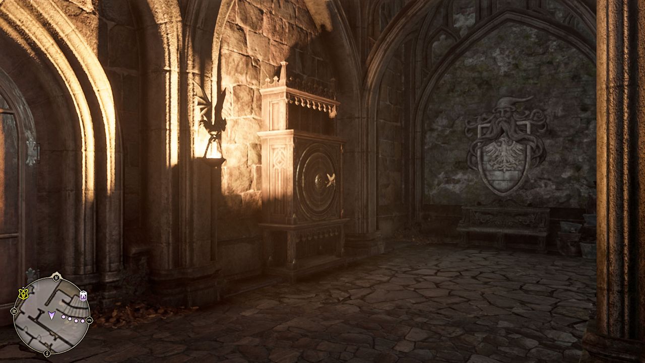 Hogwarts Legacy Daedalian Keys Quad Courtyard
