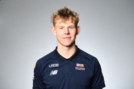 Finlay Tarling at British Cycling 2024 Induction Day at The National Cycling Centre