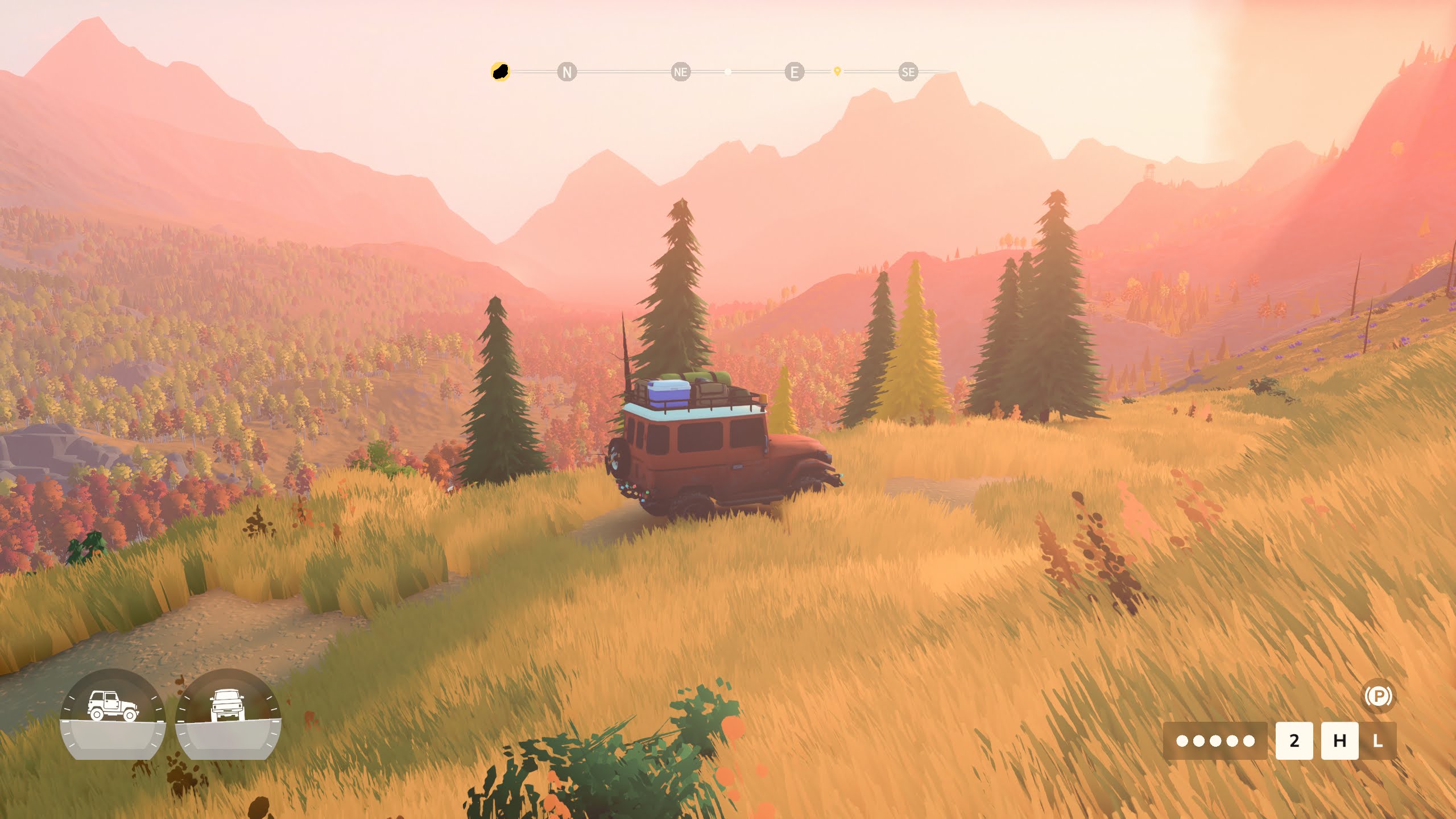 screenshot of over the hill