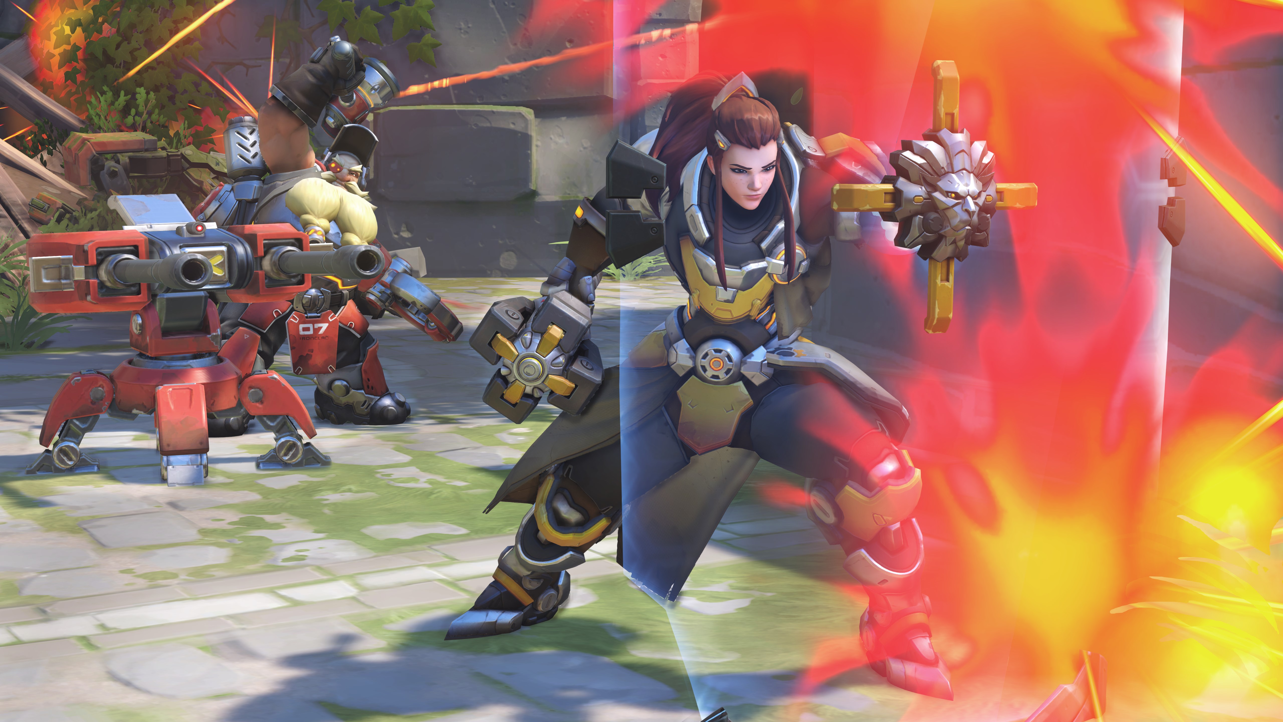 løn Magtfulde Annoncør Blizzard isn't going to delete Brigitte from Overwatch, but she is being  nerfed | PC Gamer