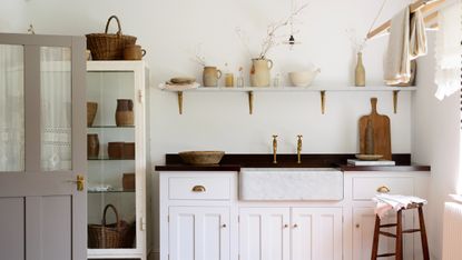 White country kitchen by deVOL