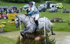 DANI EVANS riding SMART TIME during Cross Country phase of the CCI*** Under 25; during the Bramham International Horse Trial in Bramham Park, Wetherby, West Yorkshire, UK on 13th June 2015