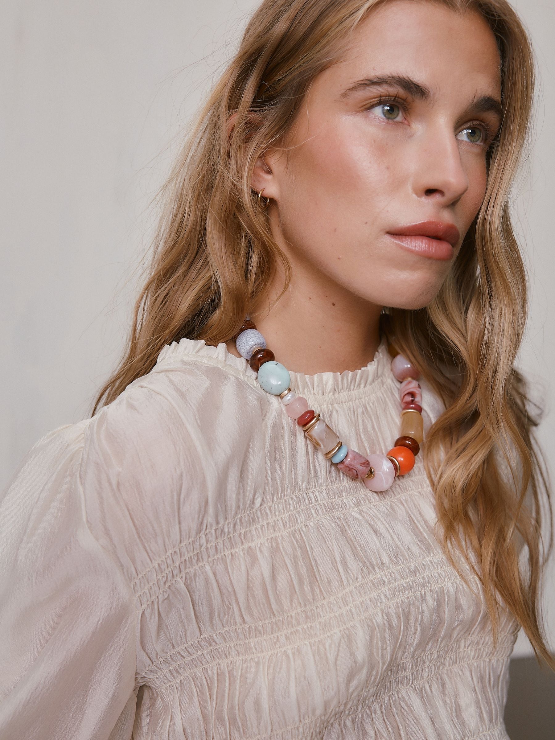 Multicolour Chunky Bead Necklace