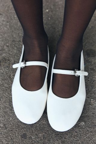 Leather Ballet Flats