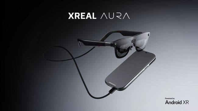 Xreal представляет Aura: свои новейшие очки на базе Android XR с мощной начинкой
