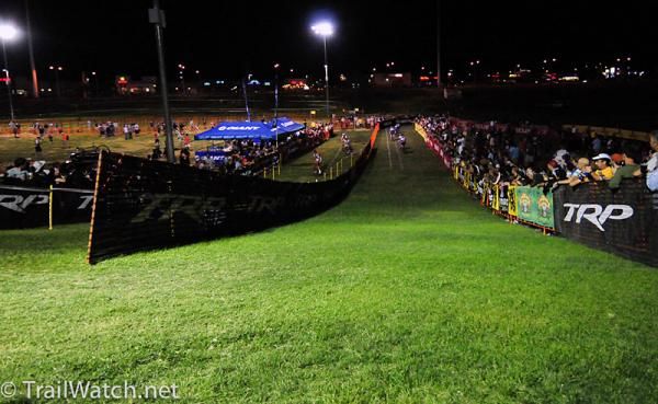Racing on the legendary green grass at Desert Breeze Soccer park.