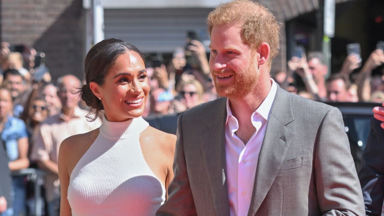 Prince Harry and Meghan Markle at the Invictus Games kickoff