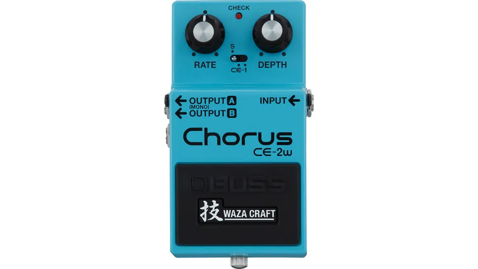 Best chorus pedals 2022- Boss CE-2W Waza Craft