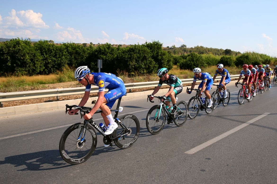 Tim Declercq did the lion's share of the chasing of the break
