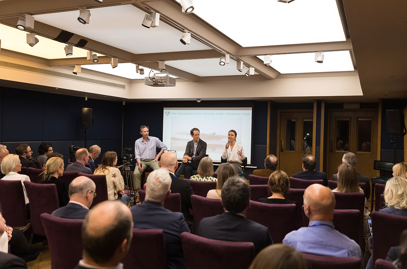Regenerative Viticulture Foundation is launched in London, March 22.
