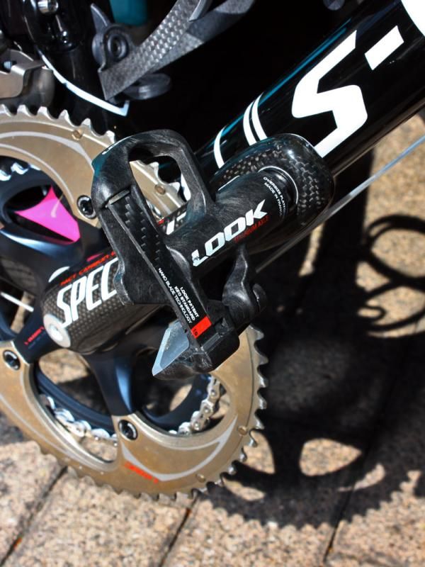Contador is using Look's latest K