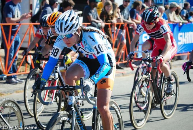 Nicole Duke (Marin Bikes/Spy Optics) getting off to an excellent start