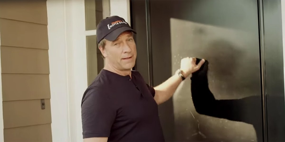 Dirty Jobs host Mike Rowe in trailer screenshot for CNN