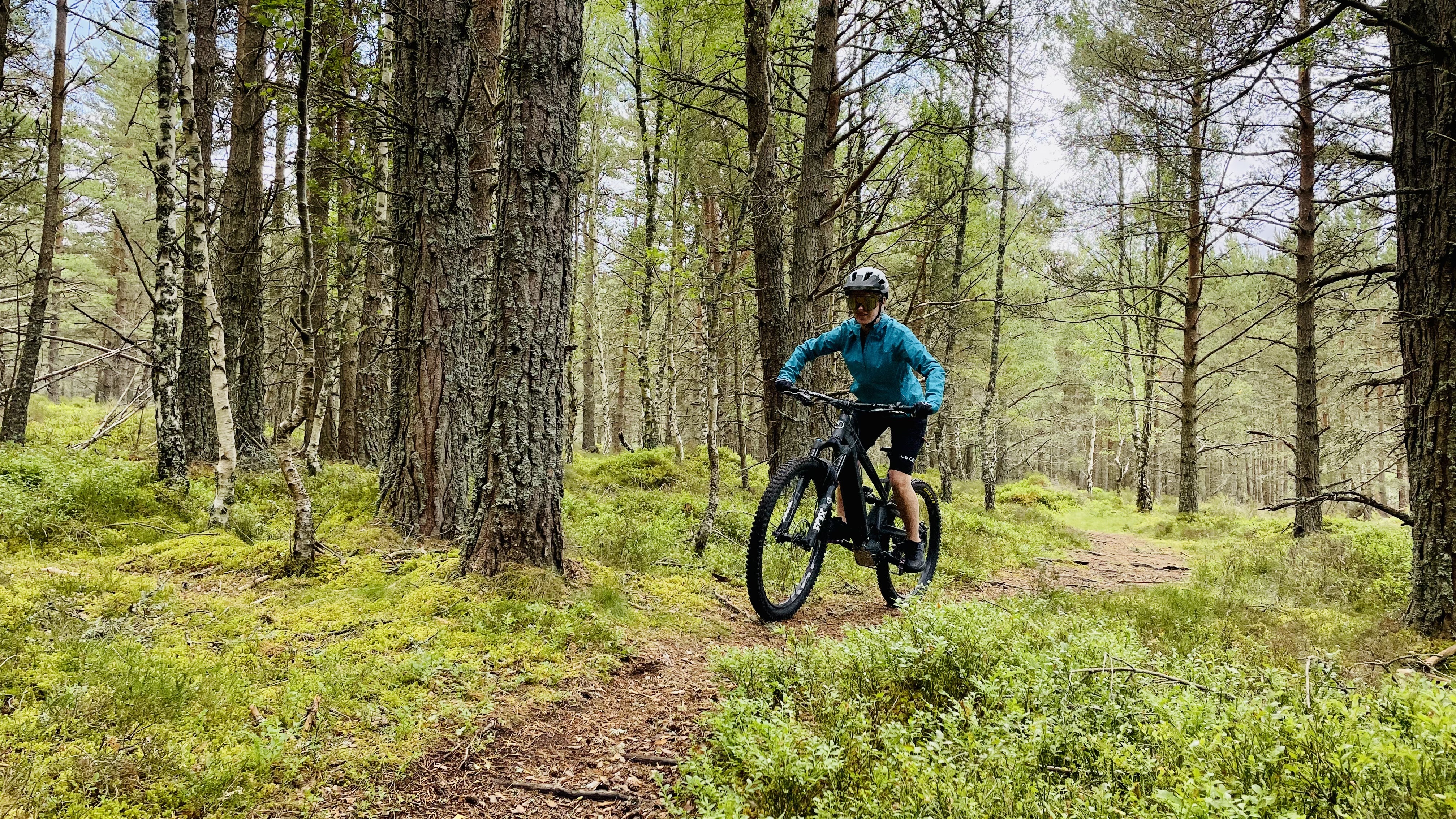 I went e-mountain biking in the Scottish Highlands — and it was a  game-changer