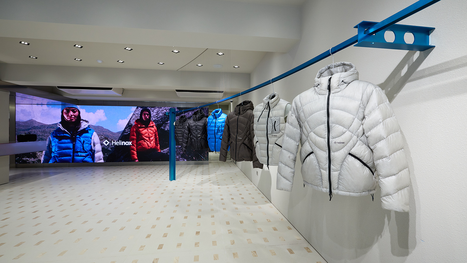 Helinox Wear flagship store in Seoul, Korea