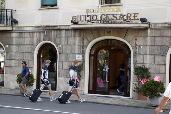The Leopard Trek riders head back to the hotel after a heartbreaking day