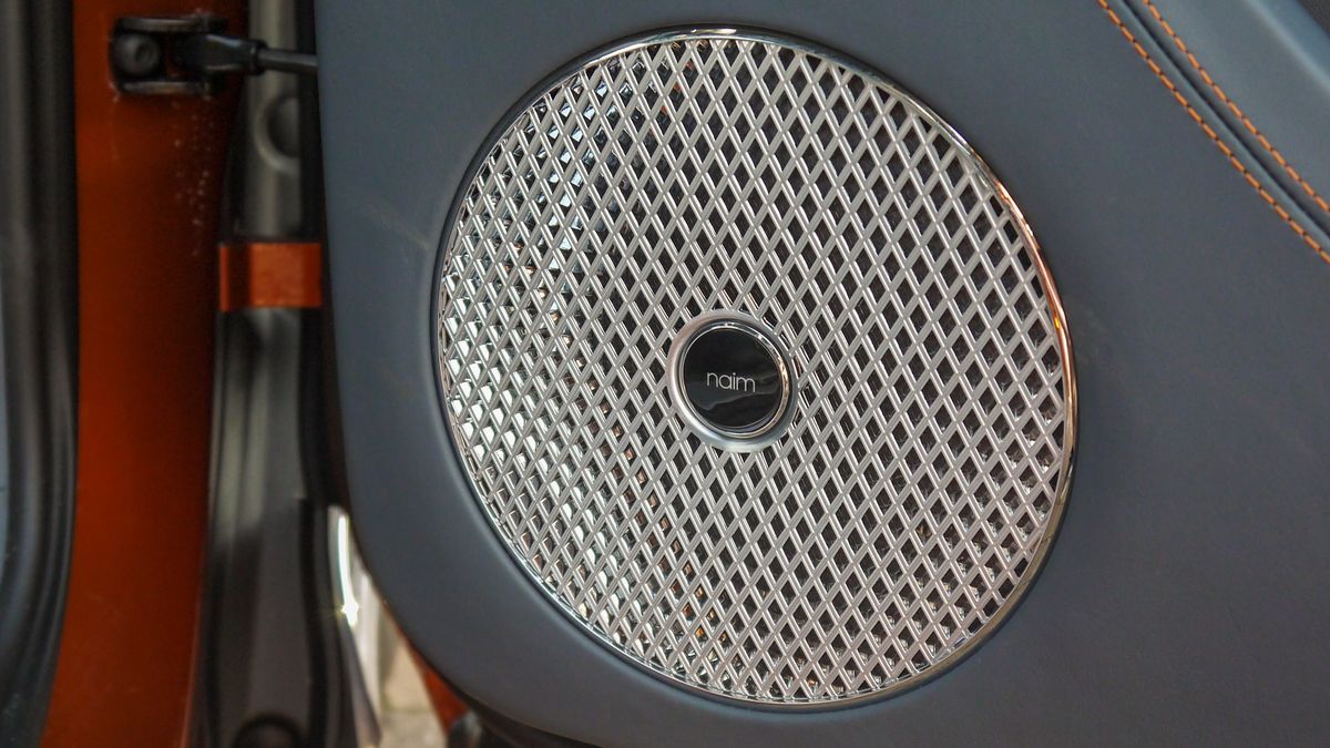The Naim audio system in the GT is top-notch