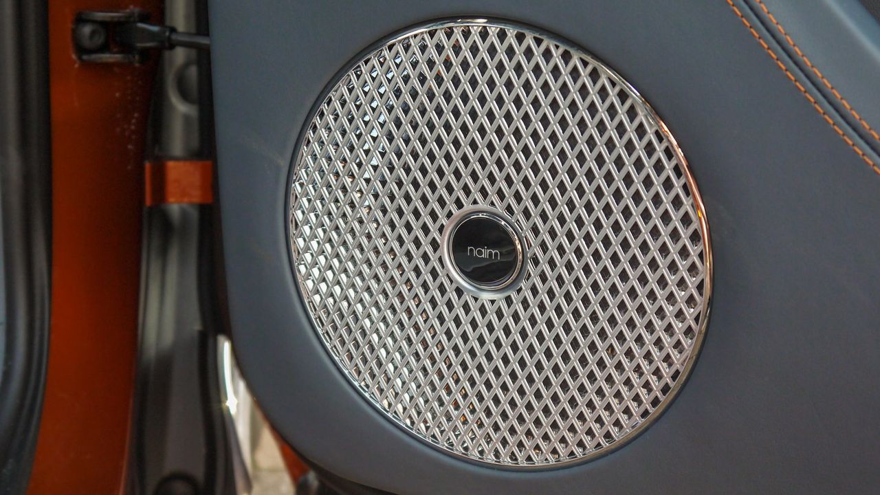 The Naim audio system in the GT is top-notch