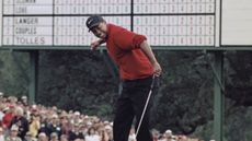 Tiger Woods wins the 1997 Masters