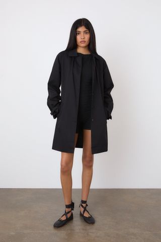 Peachy Den Cheri trench coat