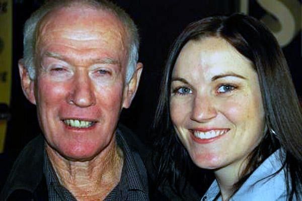 Coach Reggie Tucker and Anna Meares