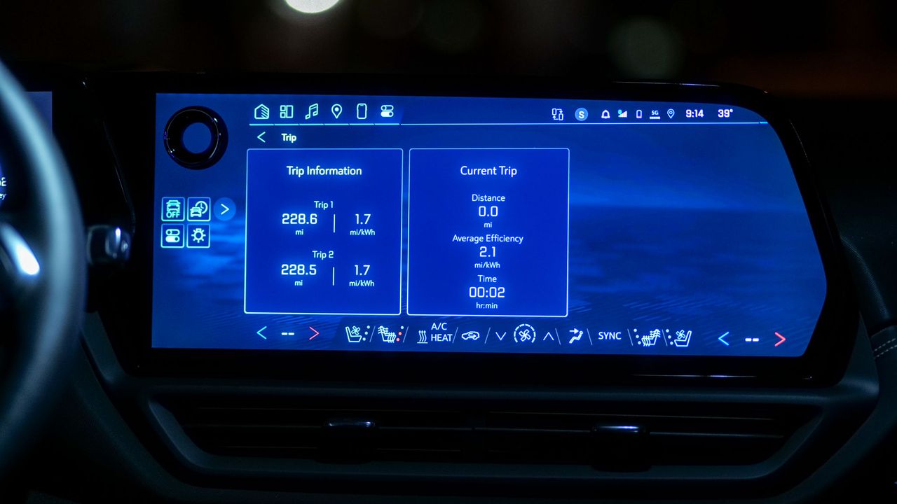 2025 Chevrolet Silverado EV test drive.