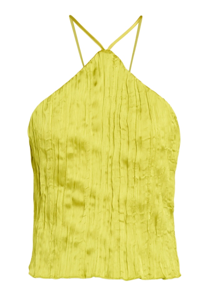 Staud, Akari Plisse Top