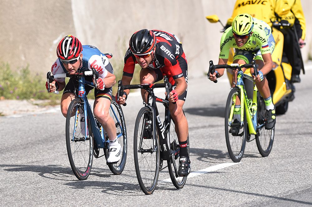 Richie Porte part of the Col d'Eze attack
