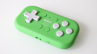 A side view of the 8BitDo Micro