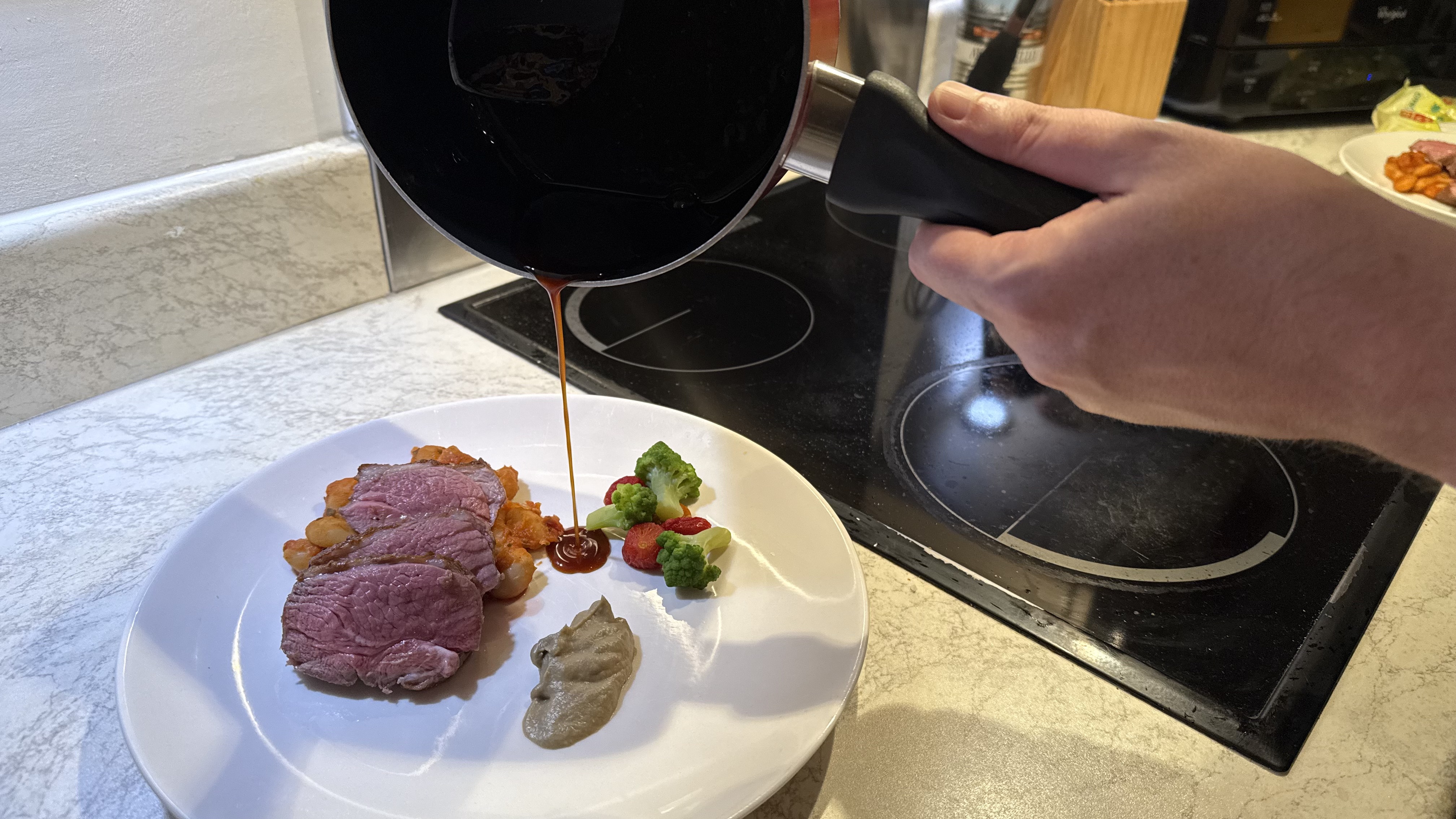Making an Indulge Fine Dining meal box