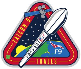 SpaceX Thales Mission Patch