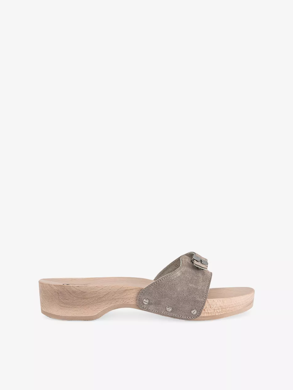 Pescura Cameron Suede Mules - Eur 36 / 3 Uk Women