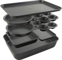 Elbee Home Eight-Piece Stack' N Store Baking Set | $49.99 on Amazon