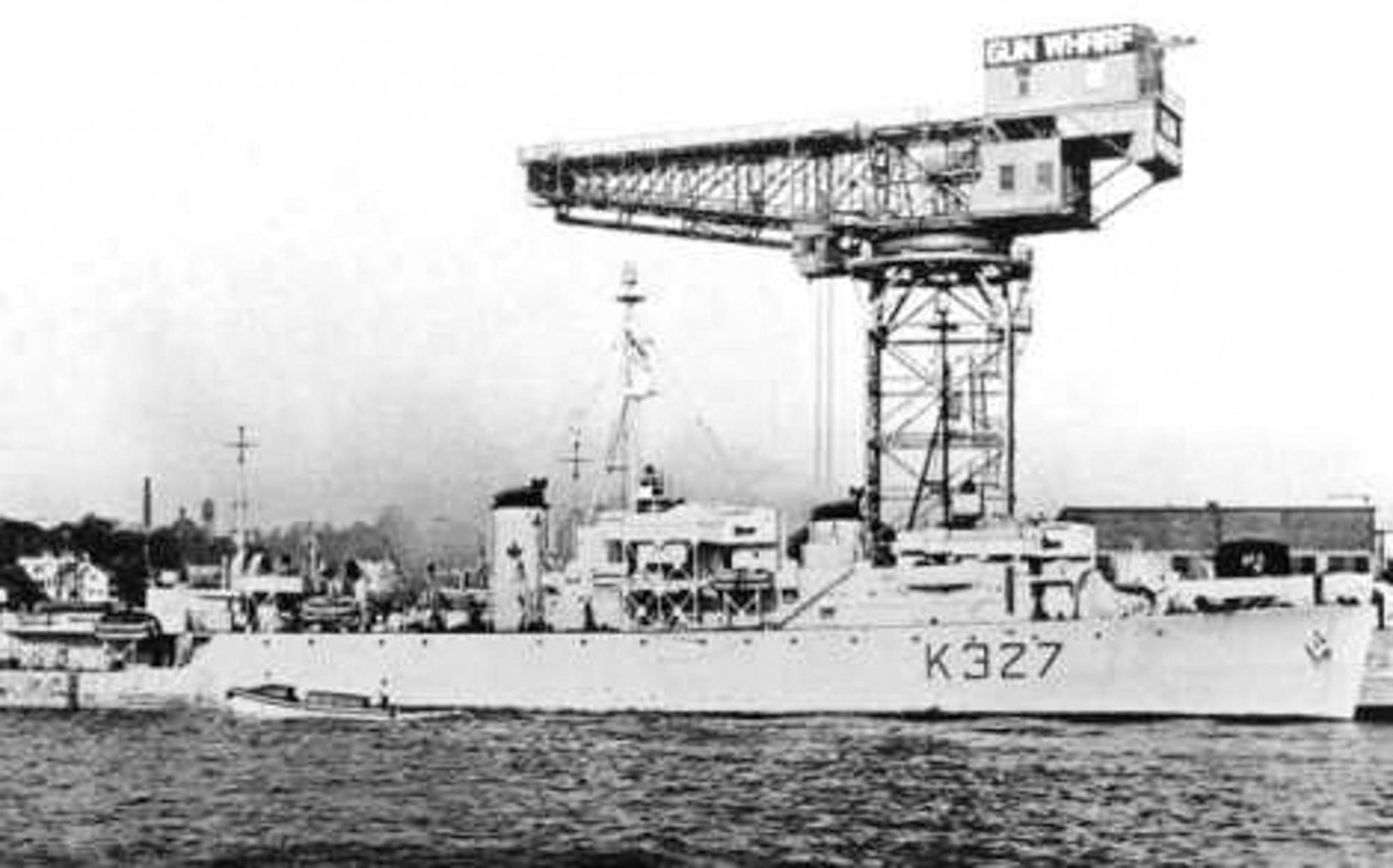 HMCS Stormont &amp;mdash;&amp;nbsp;K327 &amp;mdash;&amp;nbsp;was an Atlantic convey ship during the Second World War