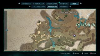 Avowed Treasure Map in Shatterscarp