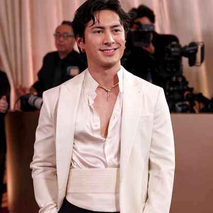 Hudson Williams of Heated Rivarly at the 2026 Golden Globes