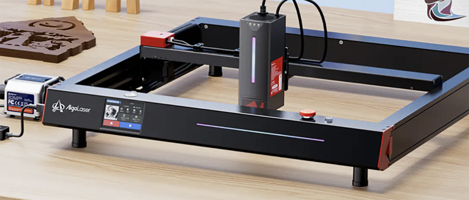 AlgoLaser Delta set up.