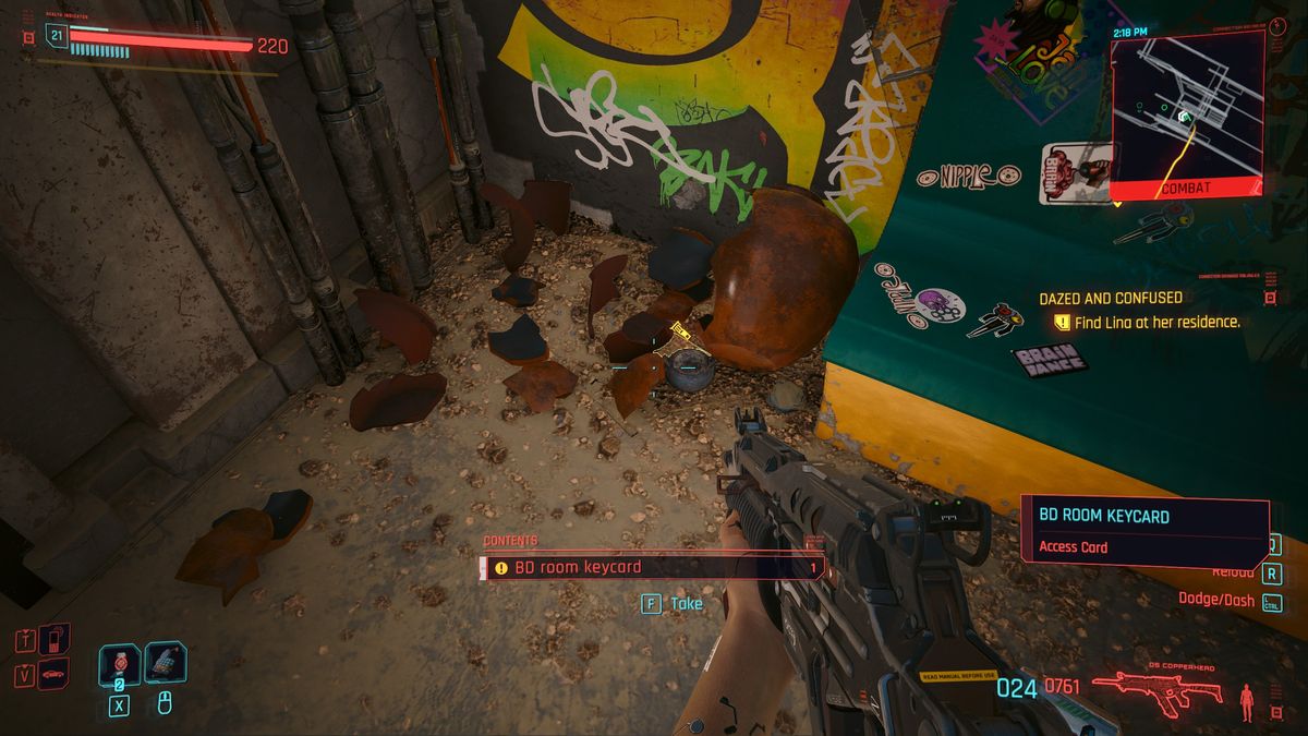 Cyberpunk 2077 dazed and confused