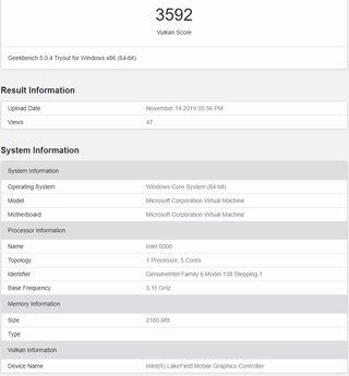 Intel Lakefield CPU