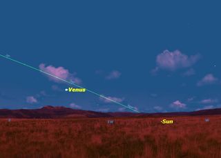 Venus at Greatest Elongation East, November 2013