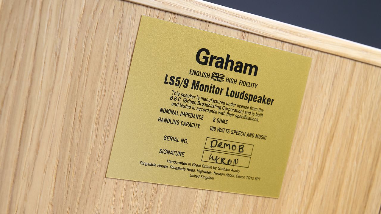 Graham Audio LS5/9 standmount speakers