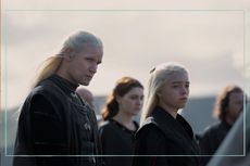 Matt Smith as Daemon of House Targaryen & Milly Alcock portrays young Rhaenyra Targaryen in House of The Dragon