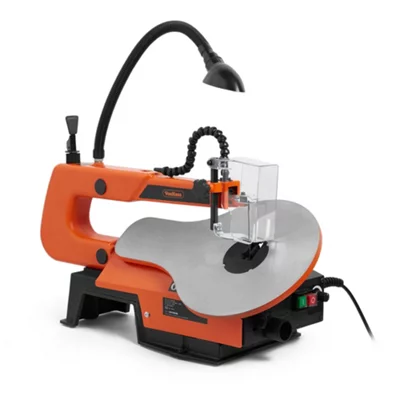 Vonhaus Scroll Saw, Table Wood Saw With Variable Speed &amp;amp; Led Light, Adjustable Worktable &amp;amp; Suitable for Pinned &amp;amp; Pinless Blades